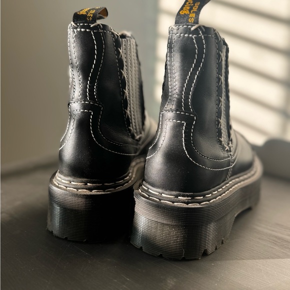 Dr. Martens Black 2976 Gothic Americana Platform Boots women’s 10 - Picture 9 of 13